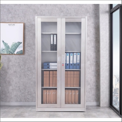 中偉 ZHONGWEI 1800*900*400mm 文件柜 二門五層 不銹鋼 計(jì)價(jià)單位：組