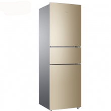 海爾 Haier BCD-206STPP 三門節(jié)能冰箱 定頻直冷 206L 森林棕色 550*564*1739mm  計(jì)價(jià)單位：臺(tái)