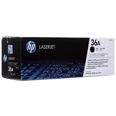 惠普 HP LaserJet CB436A黑白硒鼓 36A 適用LaserJet M1120 M1522nf P1505 P1505N 計(jì)價(jià)單位：個(gè)