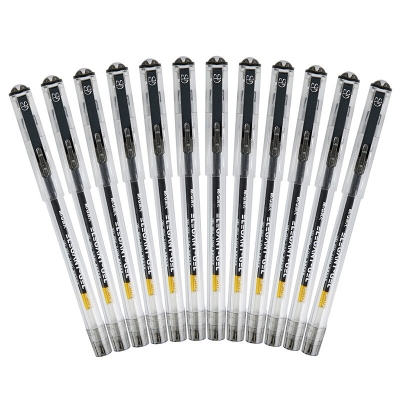晨光 M&G GP1150 拔蓋中性筆 0.5mm 黑 12支/盒 計(jì)價(jià)單位:支